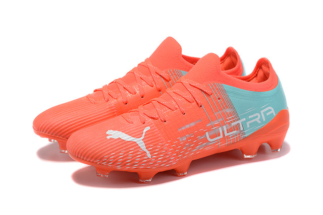 Botas de fútbol Ultra FG de color naranja