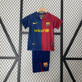 Kit infantil Barcelona home 08/09 retro 