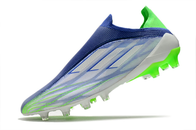 Botas de fútbol Campo X SpeedFlow FG verde/azul