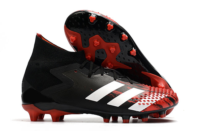 Predator Mutator .1 FG Black/Red High Top Football Boots