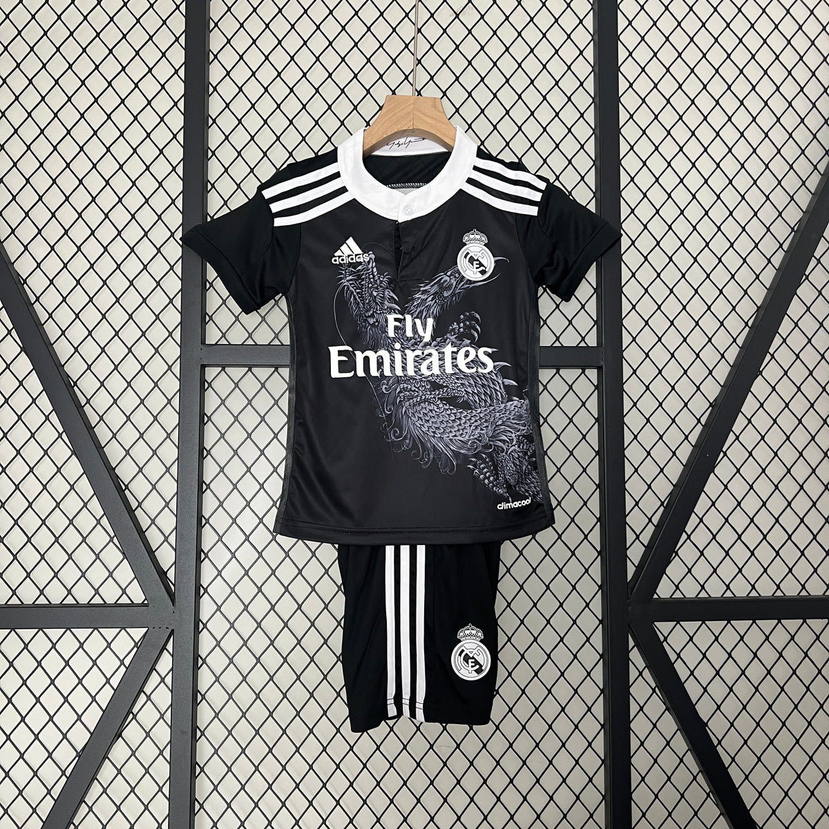 Kids Kit Real Madrid third 14/15 retro