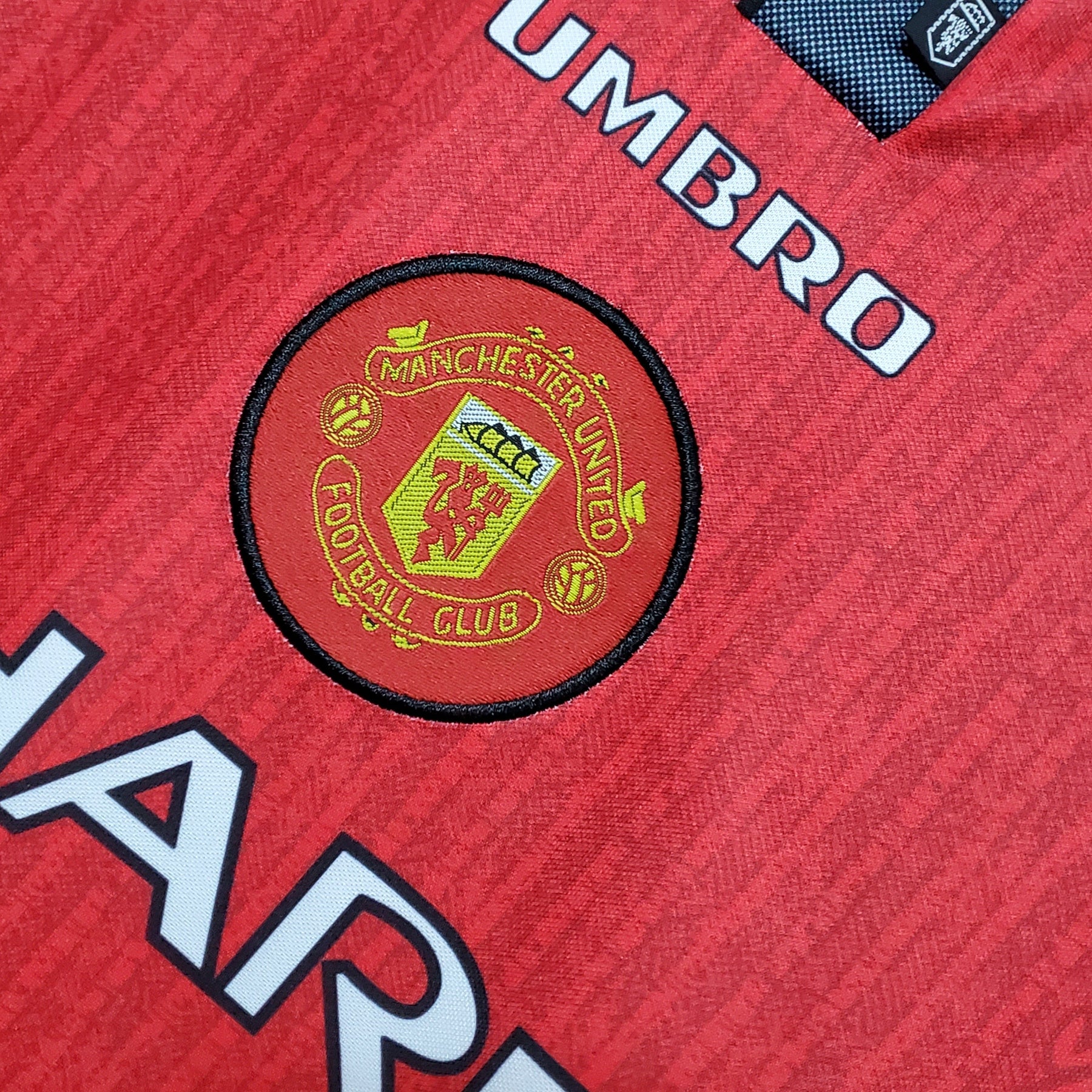 Retro de la casa del Manchester United de 1996 