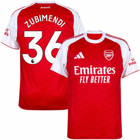 Arsenal home 25/26 #36 Zubimendi