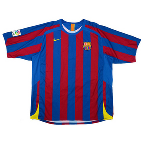 Retro de la UEFA de 2006 en casa del Barcelona 