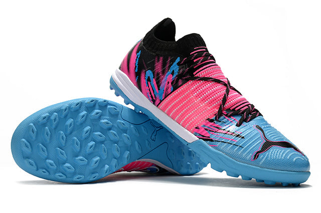 Society Future Z TF Blue/Pink Football Boot - Low