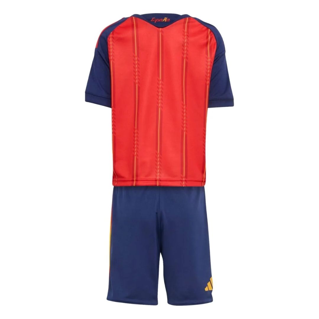 Kids Kit Spain Home Fan Jersey Shirt 2026 World Cup