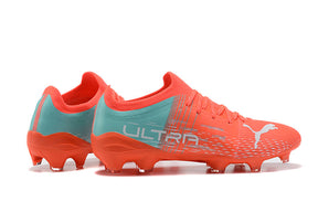 Botas de fútbol Ultra FG de color naranja