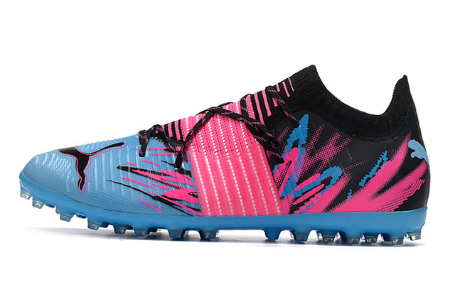 Society Future Z FG Blue/Pink Football Boot - Low