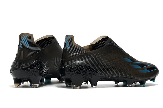 Campo X Ghosted FG Black Football Boots