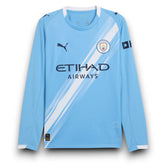 Manchester City Home Jersey 2025/26 Long Sleeve