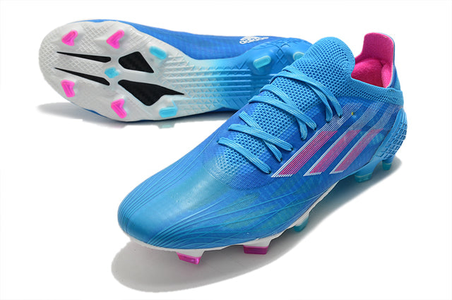 Campo X SpeedFlow FG Blue/Pink Football Boots