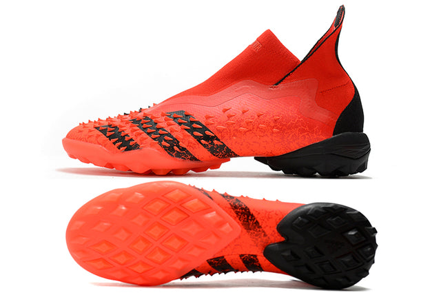 Predator Freak+TF Red High Top Soccer Cleats