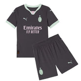 Kit infantil AC Milan Tercera equipación 24/25 