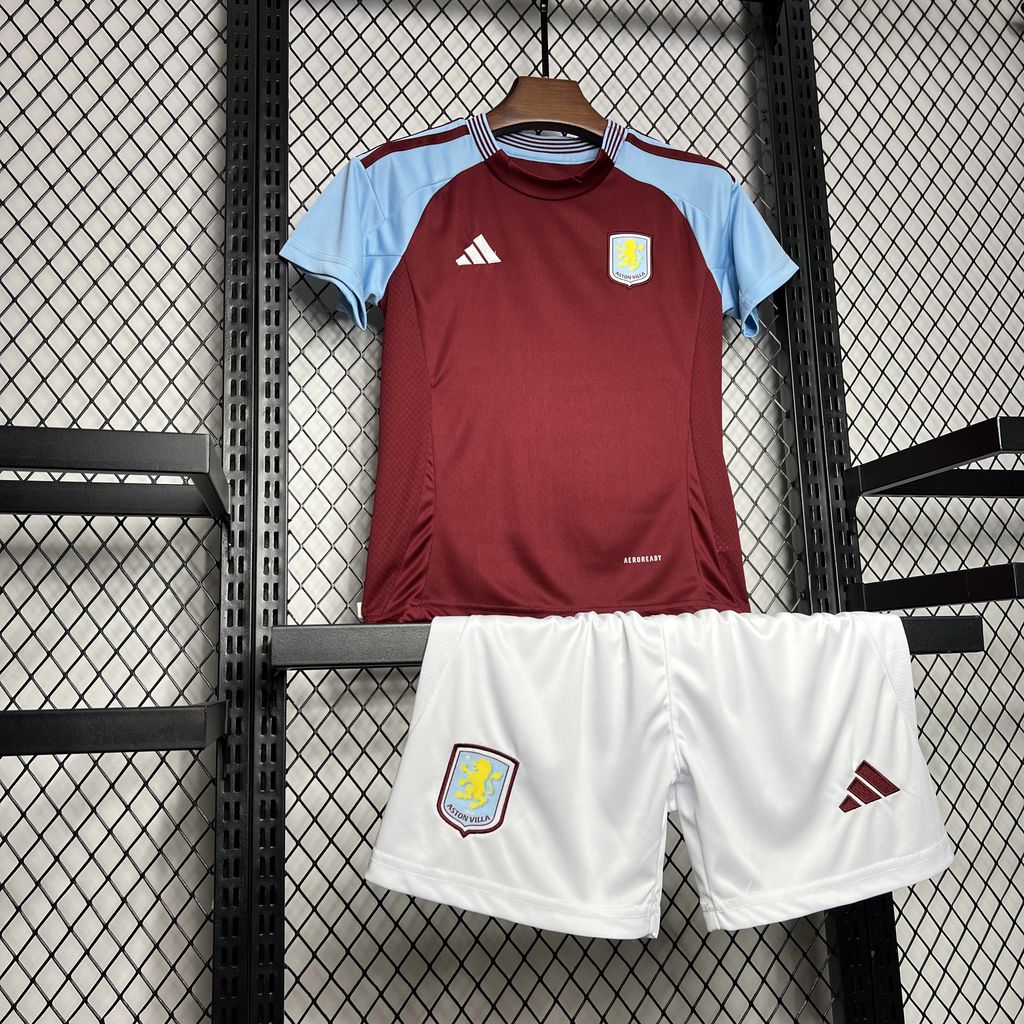 Kids Kit Aston Villa home 24/25