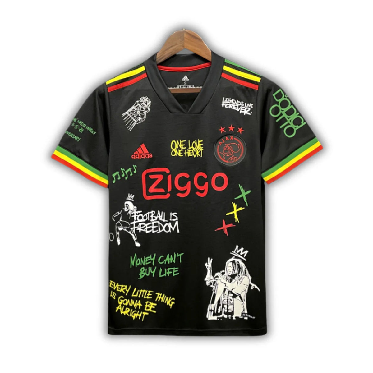 Ajax third 2021/22 - Limited Edition Bob Marley x Ajax Tribute