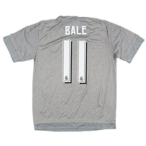 Bale #11 Real Madrid Away Retro Jersey 2015/16