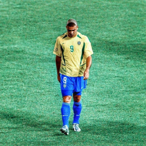 Brazil Home Retro 2002 World Cup Ronaldo Ronaldinho Rivaldo