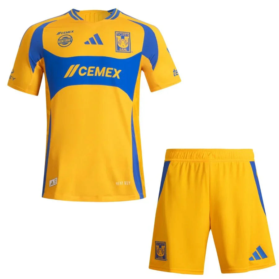 Kids KIT Tigres Home Fan Jersey 2024/25