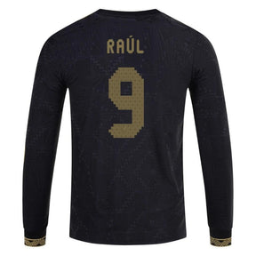 Mexico Raúl Jiménez 2025 Special Edition Long Sleeve Authentic Player Third Jersey by adidas
