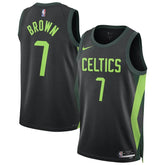 Jaylen Brown 7 Boston Celtics 24/25 City Edition NBA Jersey