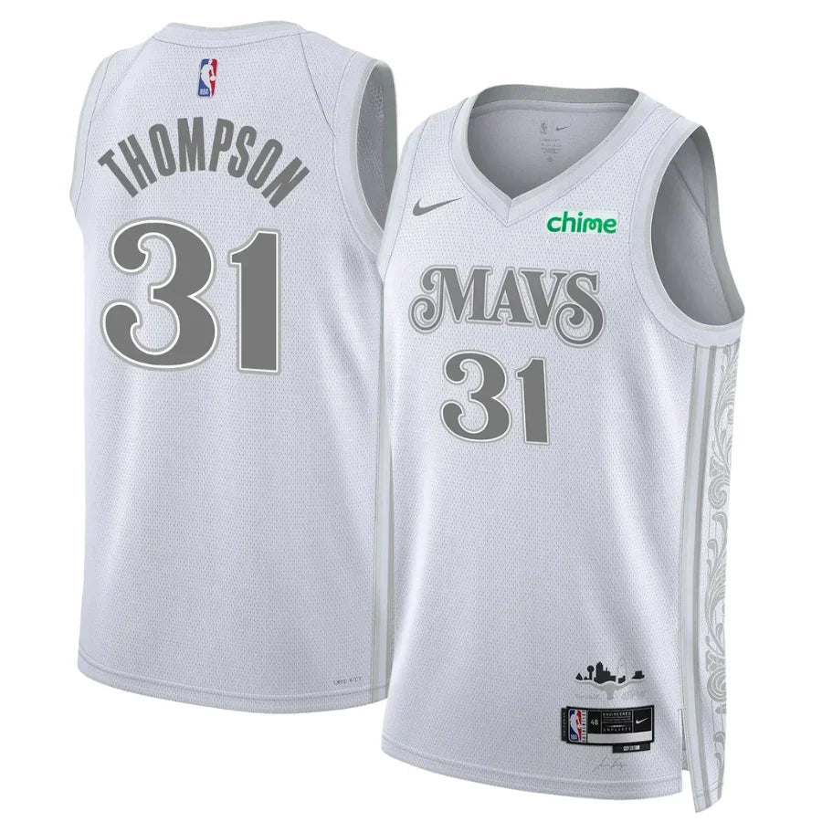 Klay Thompson 31 Dallas Mavericks City Edition 24/25 NBA Jersey