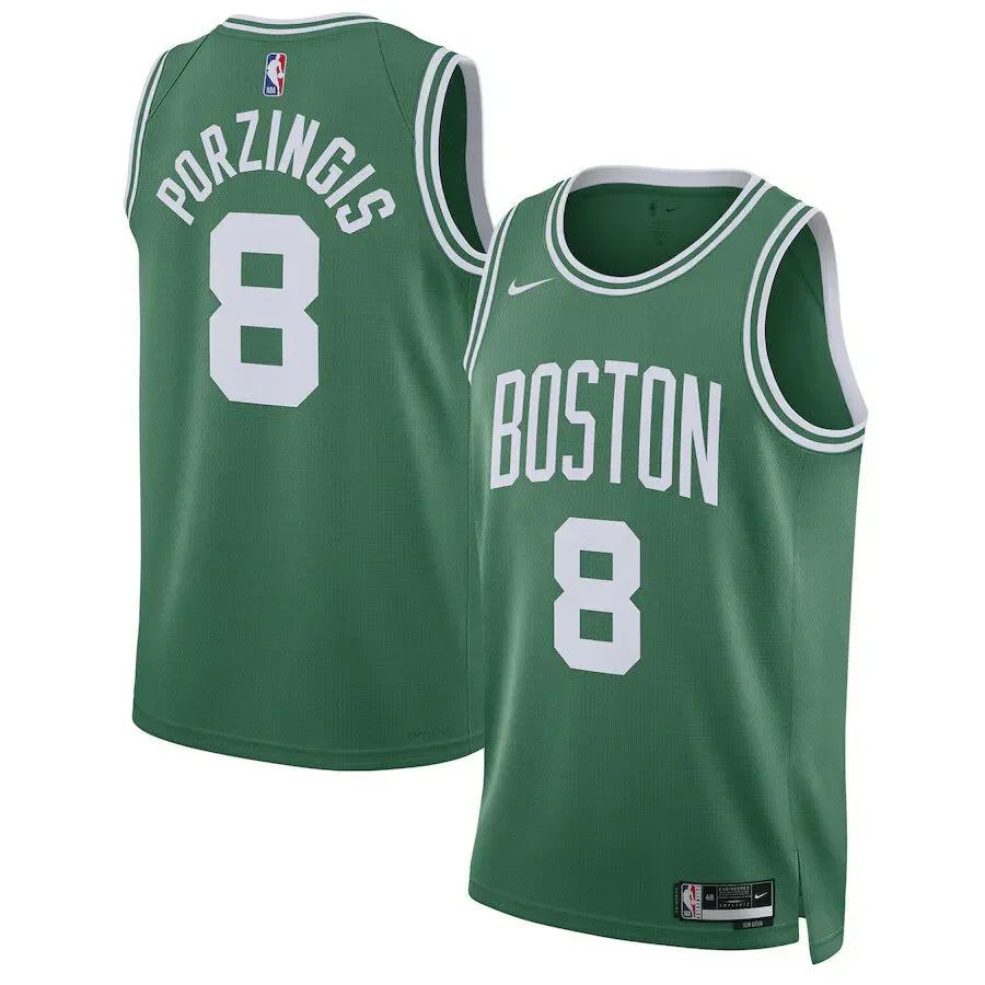 Kristaps Porzingis 8 Boston Celtics Icon Edition 24/25 NBA Jersey