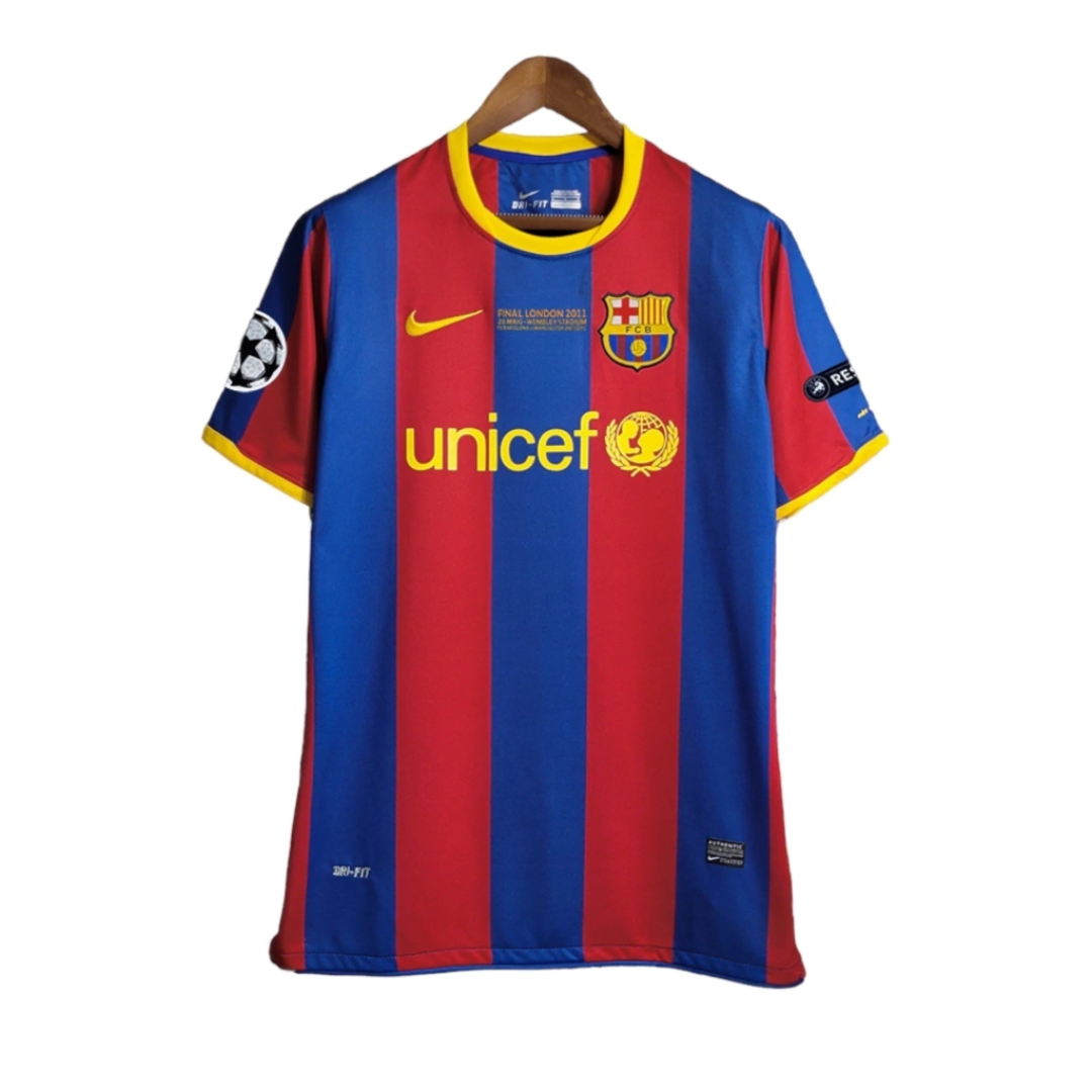 Barcelona Home 10/11 Messi #10 Final UCL