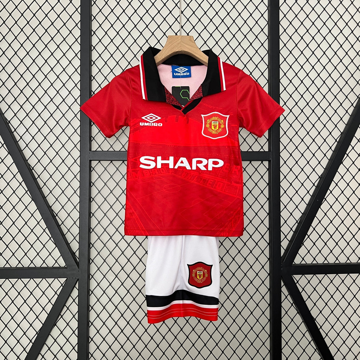 Kids Kit Manchester United home 94/96 retro