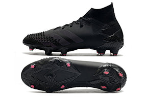 Botas de fútbol de caña alta Predator Mutator .1 FG negras y rosas