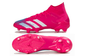 Botas de fútbol Predator Mutator .1 Low de caña alta en color rosa