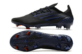 Botas de fútbol Campo X SpeedFlow FG negras y azul oscuro