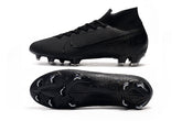 Botas de fútbol de caña alta Superfly 7 Elite SE FG totalmente negras