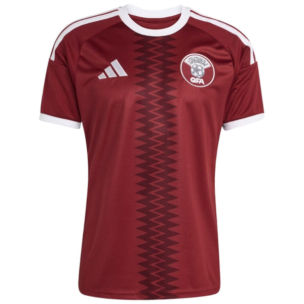 Qatar Home Fan Jersey Shirt 2026 World Cup