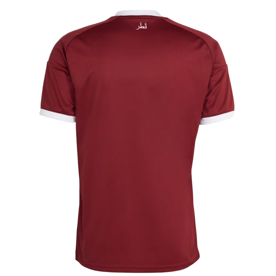 Qatar Home Fan Jersey Shirt 2026 World Cup