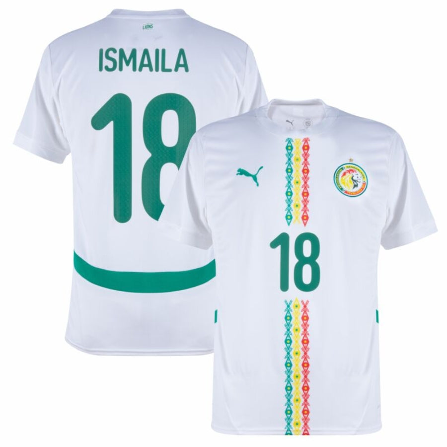 Senegal Home Ismaia 18 Fan Version Shirt 2025-2026 World Cup