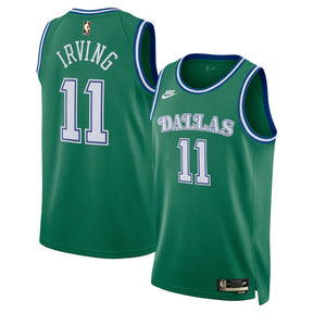 Dallas Mavericks Kyrie Irving Nike Green Swingman NBA Jersey - Classic Edition