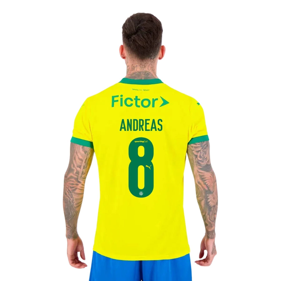 Palmeiras Third Andreas 8 Fan Jersey 2025/26 Official Printing