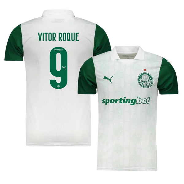 Palmeiras Away Vitor Roque 9 Fan Jersey 2025/26