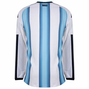 Argentina Home Fan Jersey Long Sleeve Shirt 2026 World Cup