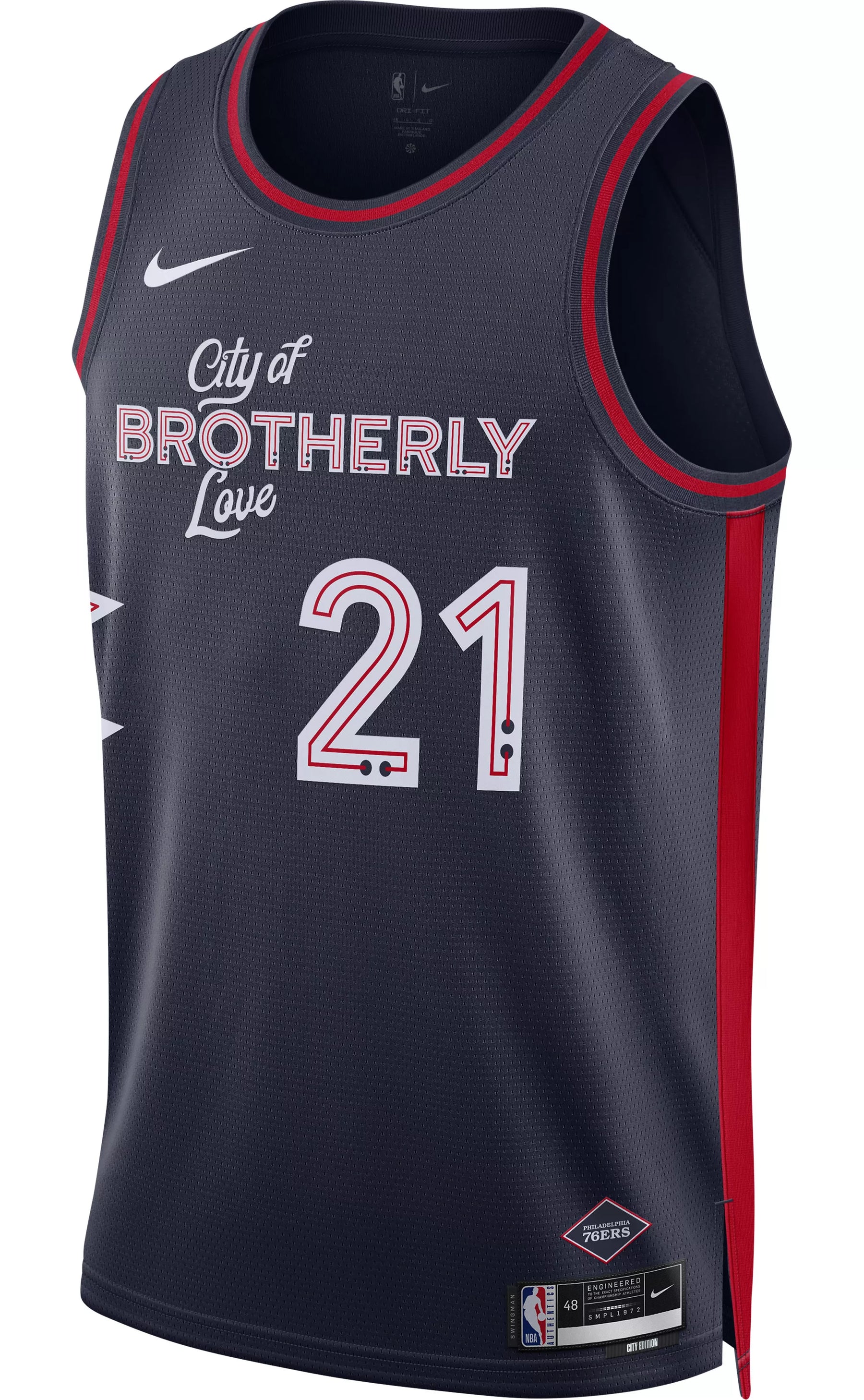 NBA Philadelphia 76ers - Edición de la ciudad 2023-24 