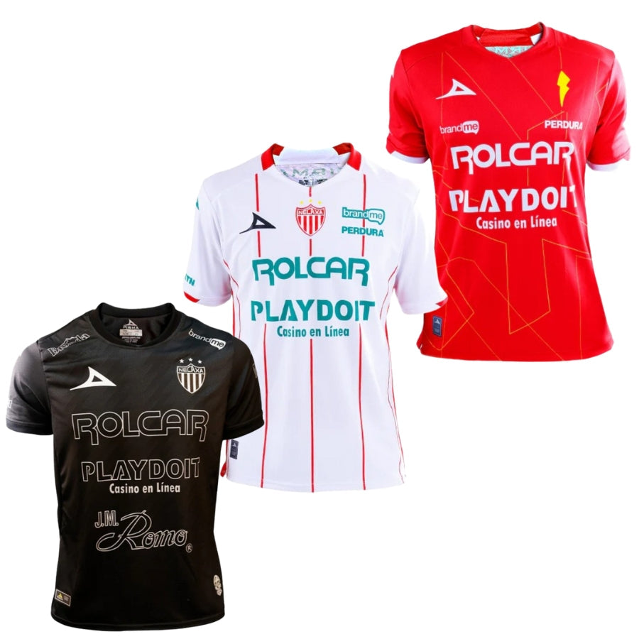 Club Necaxa Fan Jersey Home, Away y Third 2025/26 - Kit 3 Fan Jersey