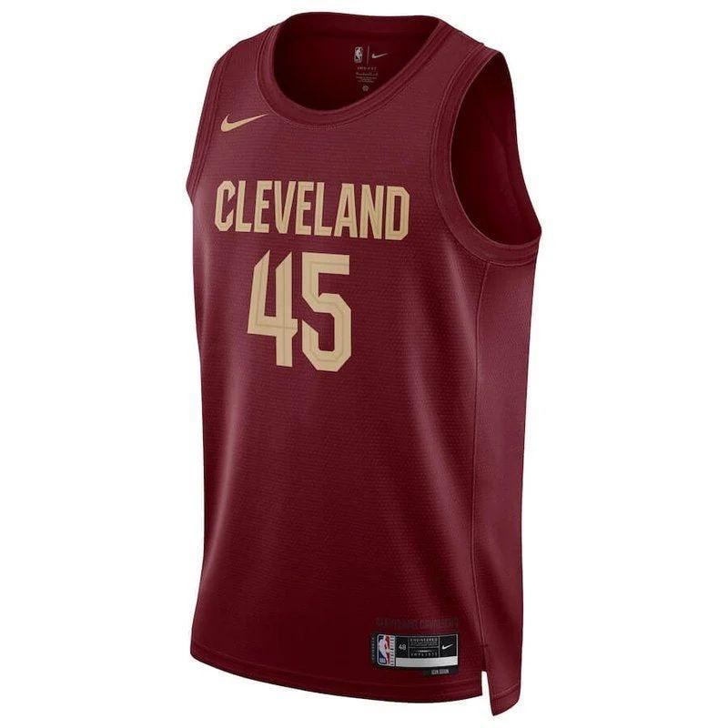 Donovan Mitchell Cleveland Cavaliers Unisex 22/23 NBA Jersey - Burgundy