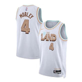 Evan Mobley Cleveland Cavaliers Unisex 22/23 NBA Jersey - City Edition - White