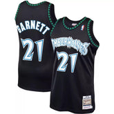 Regata Minnesota Timberwolves - Mitchell & Ness - Garnett  NBA- Black
