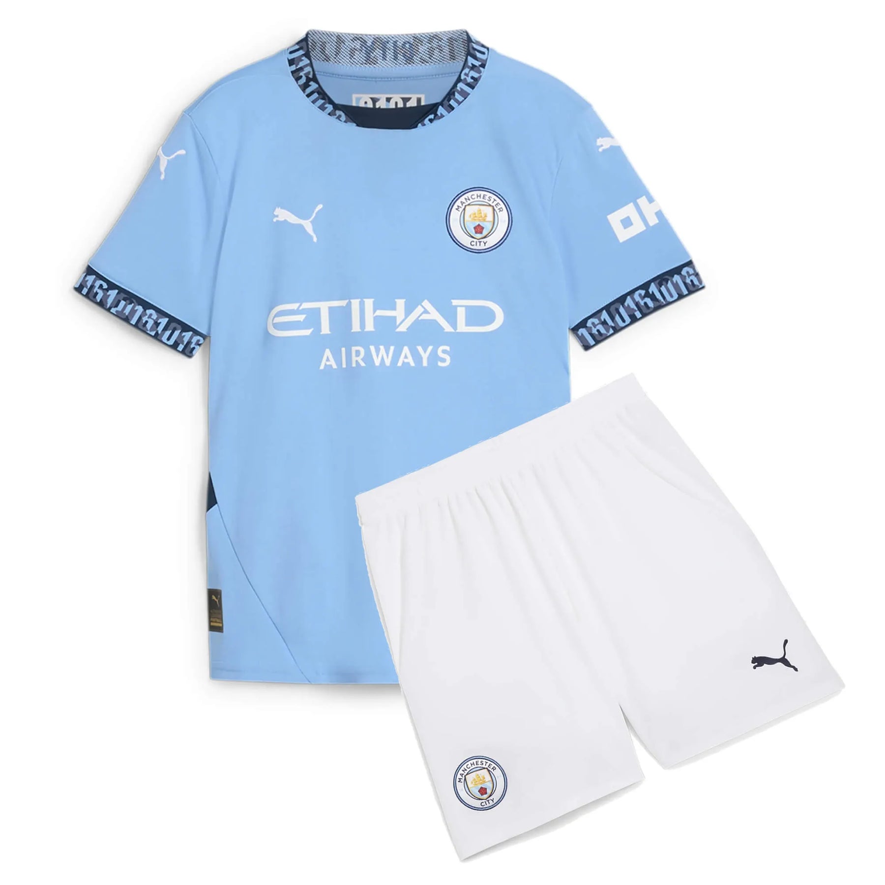 Kit infantil Manchester City Local 24/25 