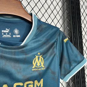 Kids Kit Olympique de Marseille away 24/25