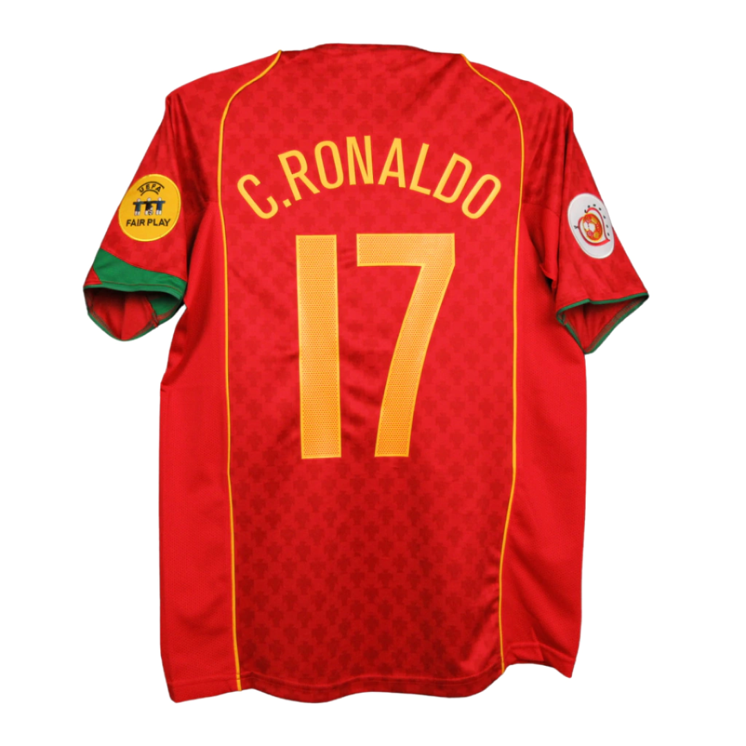 Portugal Home 04-05 C. Ronaldo #17