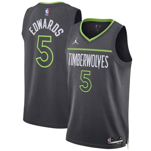 Jersey Anthony Edwards 5 Minnesota Timberwolves Jordan Statement Edition 24/25 NBA Jersey