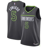 Jersey Anthony Edwards 5 Minnesota Timberwolves Jordan Statement Edition 24/25 NBA Jersey