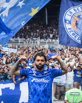 Kit 3 Jersey Cruzeiro GABI 9 Home, Away e Third 2024/25 Gabigol